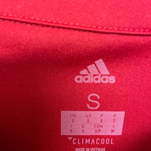 Adidas Manchester United Red Soccer Jersey Sz Small - Picture 5 of 6